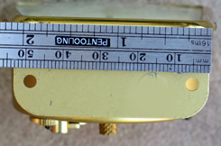 BRADLEY CLOCK FOR FOUNTAIN PEN DESK BASE
